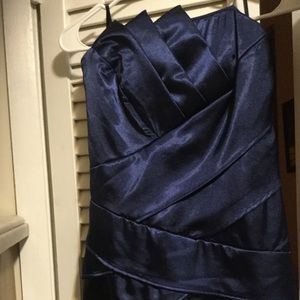 A Navy Blue Dress #wedding #prom